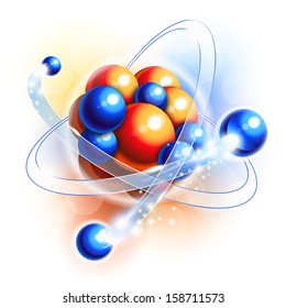 Molecule, atoms and particles in motion