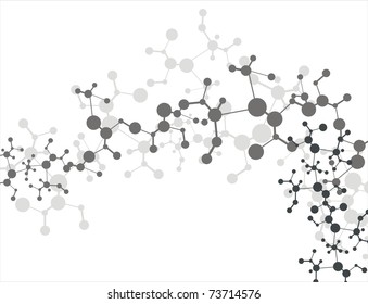 Molecule background