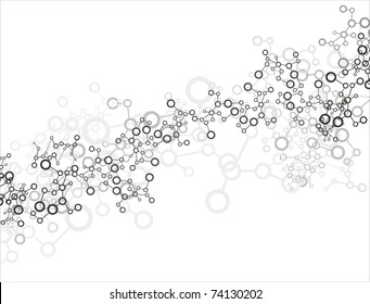 Molecule background