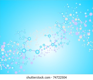 Molecule background