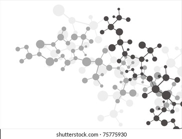 Molecule background