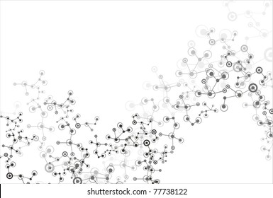 Molecule background