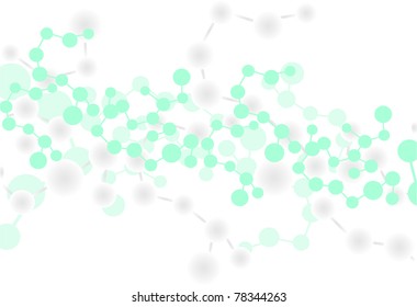 Molecule background