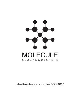 Malecule Schwarze Symbole Vektorillustration Illustration Logo Design.