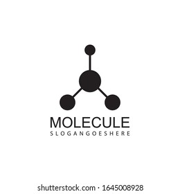 Malecule Schwarze Symbole Vektorillustration Illustration Logo Design.