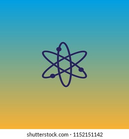 molecule, chemistry, physics, icon