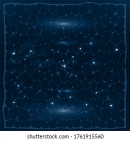 Molecule And Communication Background - Vector Illustration, Graphic Design Useful For Your Design. Network Concept