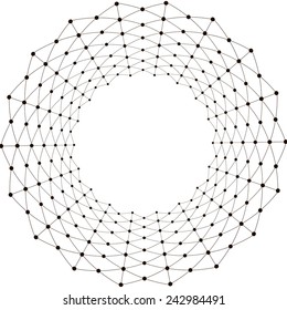 Molecule And Communication Background white