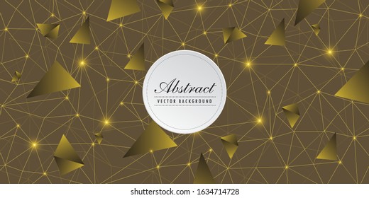 Molecule And Communication yellow Background