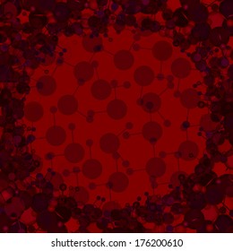 Molecule DNA. Abstract background