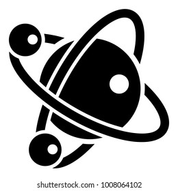 Molecule dna icon. Simple illustration of molecule dna vector icon for web