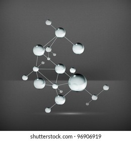 Molecule, eps10