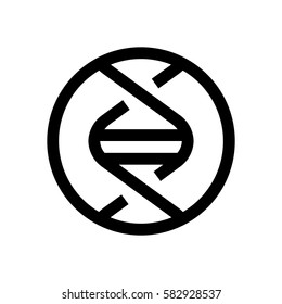 Molecule, gene mini line, icon, background and graphic. The icon is black and white, linear  flat, vector, pixel perfect, minimal, suitable for web and print. 