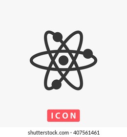 Molecule Icon. 