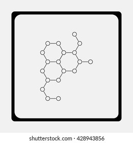 Molecule icon.