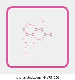 Molecule icon.