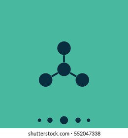 Molecule icon.