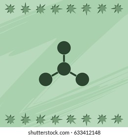Molecule icon.
