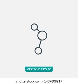 Molecule Icon Design, Vector EPS10