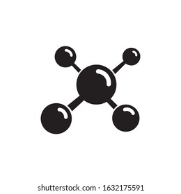 molecule icon. Editable vector 2000x2000Px