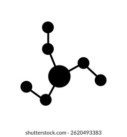 molecule icon illustration element design