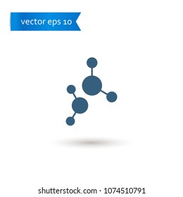 molecule. molecule icon. sign design. Vector EPS 10.