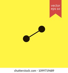 molecule. molecule icon. sign design. Vector EPS 10.