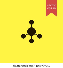 molecule. molecule icon. sign design. Vector EPS 10.