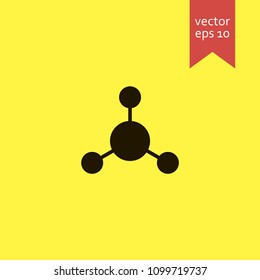 molecule. molecule icon. sign design. Vector EPS 10.
