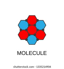 Molecule icon. Molecule symbol design. Stock - Vector illustration can be used for web