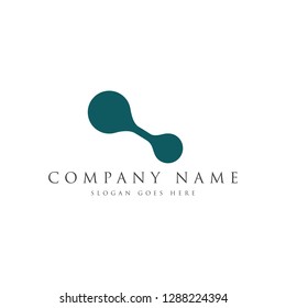 Molecule Icon symbol Logo Template
