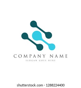 Molecule Icon symbol Logo Template