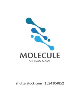 Molecule Icon symbol Logo Template vector