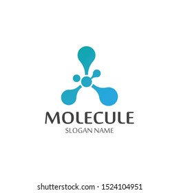 Molecule Icon symbol Logo Template vector