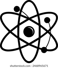 molecule icon symbol sign vector