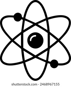 molecule icon symbol sign vector