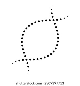 Molecule icon vector. Chemistry illustration sign. Molecule symbol or logo.