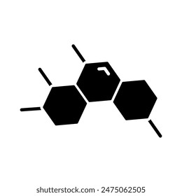 molecule icon vector design illustration template