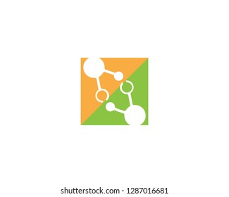 Molecule icon vector illustration