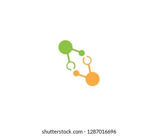 Molecule icon vector illustration