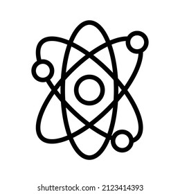 molecule. icon vector illustration design, best used for infographic, banner or web application. Editable Stroke