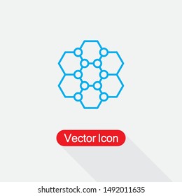 Molecule Icon Vector Illustration Eps10