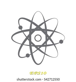molecule, icon, vector illustration eps10