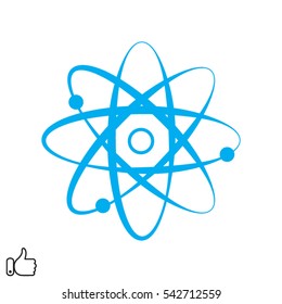 molecule, icon, vector illustration eps10