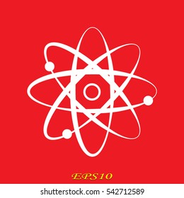 molecule, icon, vector illustration eps10
