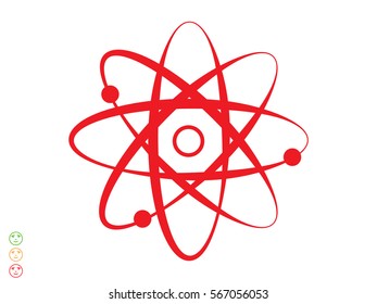 molecule, icon, vector illustration eps10