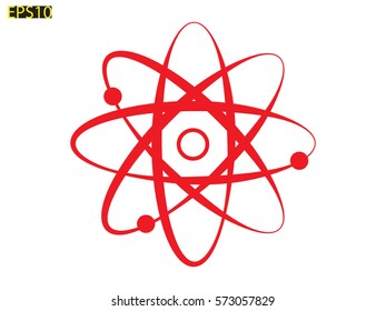 molecule, icon, vector illustration eps10