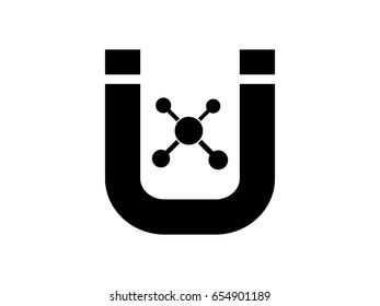 molecule, icon, vector illustration eps10