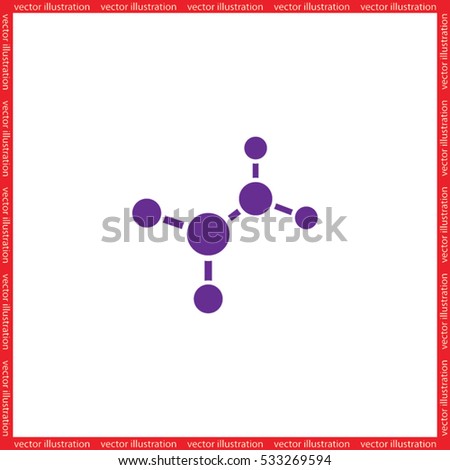 molecule icon vector illustration eps10.