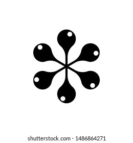 Molecule Icon - Vector, Sign and Symbol for Design, Presentation, Website or Apps Elements.